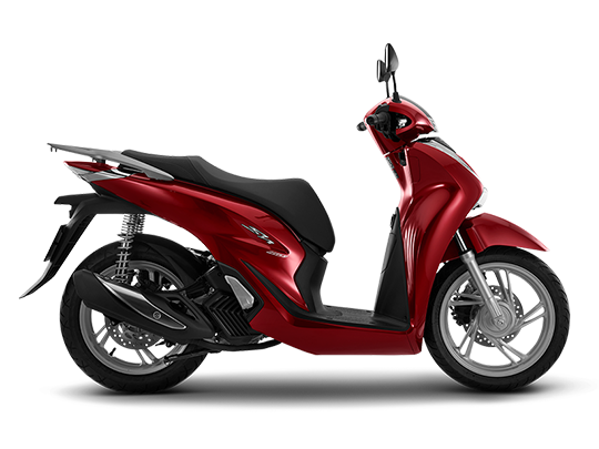 Honda SH160i Đỏ Đen Tiêu Chuẩn